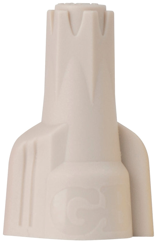 GB Gardner Bender Hex-Lok 16-1H1N Wire Connector, Tan, 8 to 22 AWG Wire, Copper Contact, Thermoplastic Housing Material