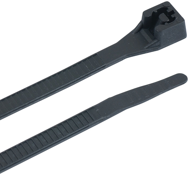 GB Gardner Bender 46-308UVBMN Cable Tie, 2 in Max Bundle Dia, Double-Lock Locking, 6/6 Nylon, Black, 8 in L, 1000/PK ELECTRICAL GB