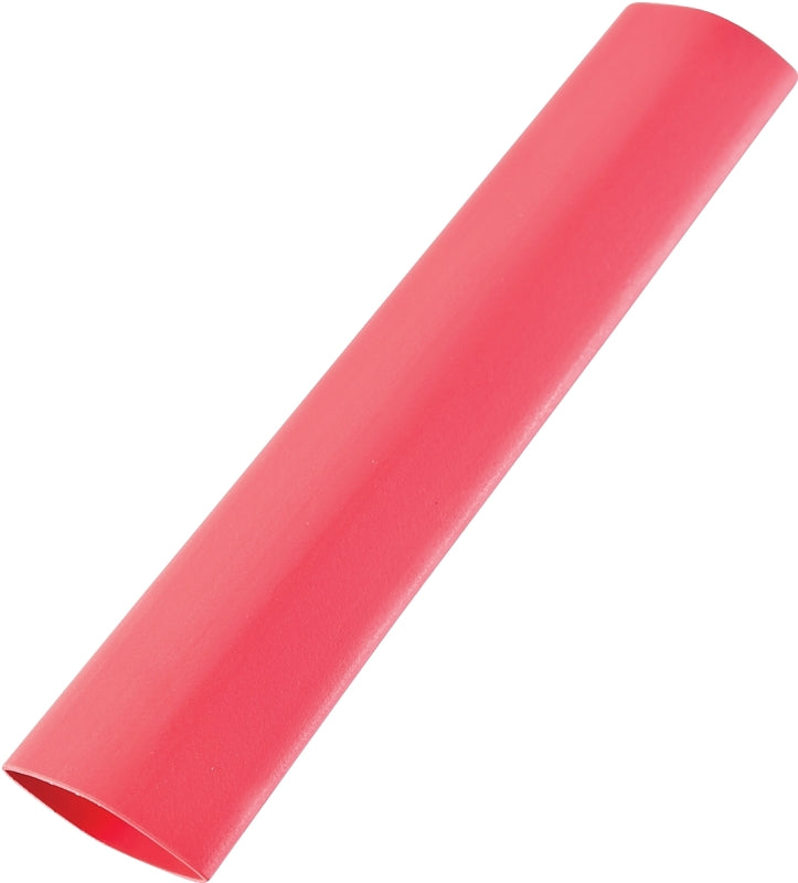 GB Gardner Bender HST-375R Heat Shrink Tubing, 3/8 in Expanded, 3/16 in Recovered Dia, 4 in L, Polyolefin, Red ELECTRICAL GB