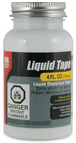 GB Gardner Bender LTW-400 Liquid Electrical Tape, Liquid, White, 4 oz Bottle ELECTRICAL GB