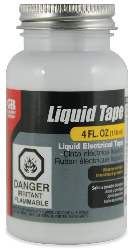GB Gardner Bender LTW-400 Liquid Electrical Tape, Liquid, White, 4 oz Bottle ELECTRICAL GB