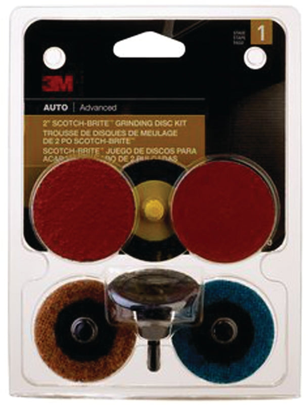 3M Scotch 03050-ES Grinding Disc Kit, 2 in Dia AUTOMOTIVE 3M