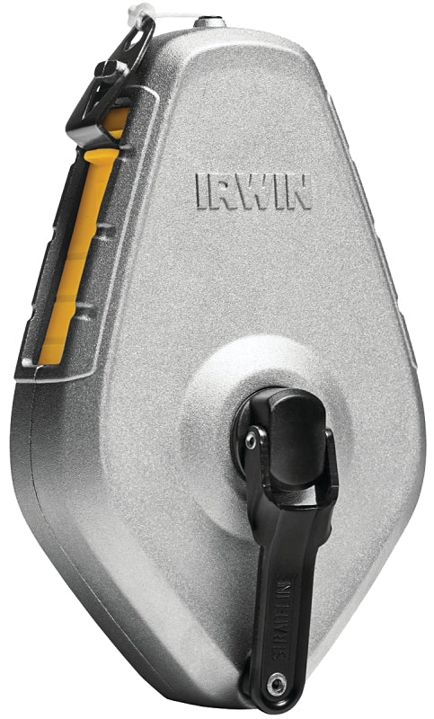 IRWIN Irwin Strait-Line Classic Series IWHT48441 Chalk Reel, 100 ft L Line, 1:1 Gear Ratio