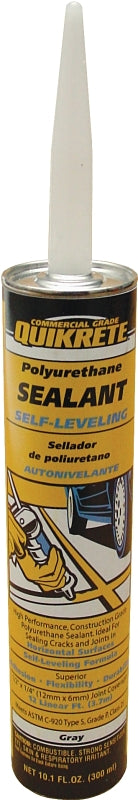 QUIKRETE Quikrete 18660-10 Self-Leveling Sealant, Gray, 10.1 oz Caulking Tube PAINT QUIKRETE