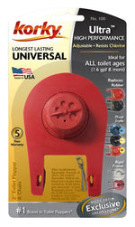 KORKY Korky 100BP Toilet Flapper, For: 1.28, 1.6, 3.5 and 5 gpf Toilets, All Standard 2 in Toilets, 2 in Flush Valves Opening PLUMBING, HEATING & VENTILATION KORKY