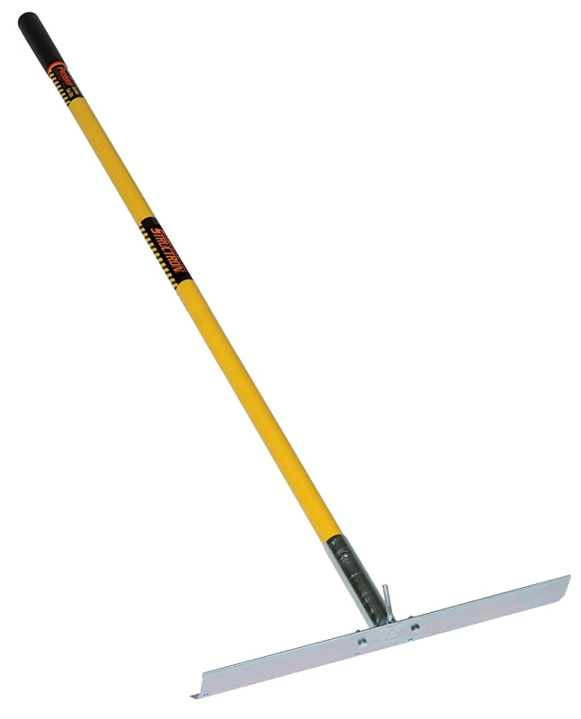 SEYMOUR Structron S600 Power Series 73310 Concrete Placer Tool with Hook, 61 in OAL, 3-1/4 in L Tine, Fiberglass Handle TOOLS SEYMOUR