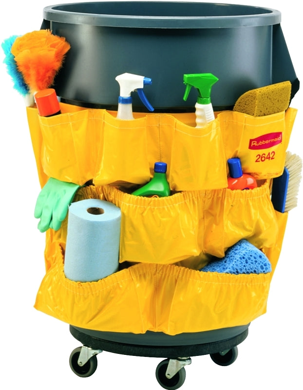 RUBBERMAID Rubbermaid FG264200YEL Caddy Bag Container, Vinyl Blade APPLIANCES & ELECTRONICS RUBBERMAID