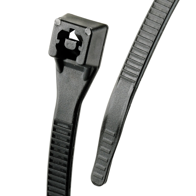 GB Gardner Bender Xtreme 45-308UVBFZ Cable Tie, Nylon, Black, 8 in L, 20/PK ELECTRICAL GB