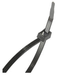 GB Gardner Bender 45-308UVBSC Cable Tie, 2 in Max Bundle Dia, Double-Lock Locking, 6/6 Nylon, Black, 8.6 in L ELECTRICAL GB