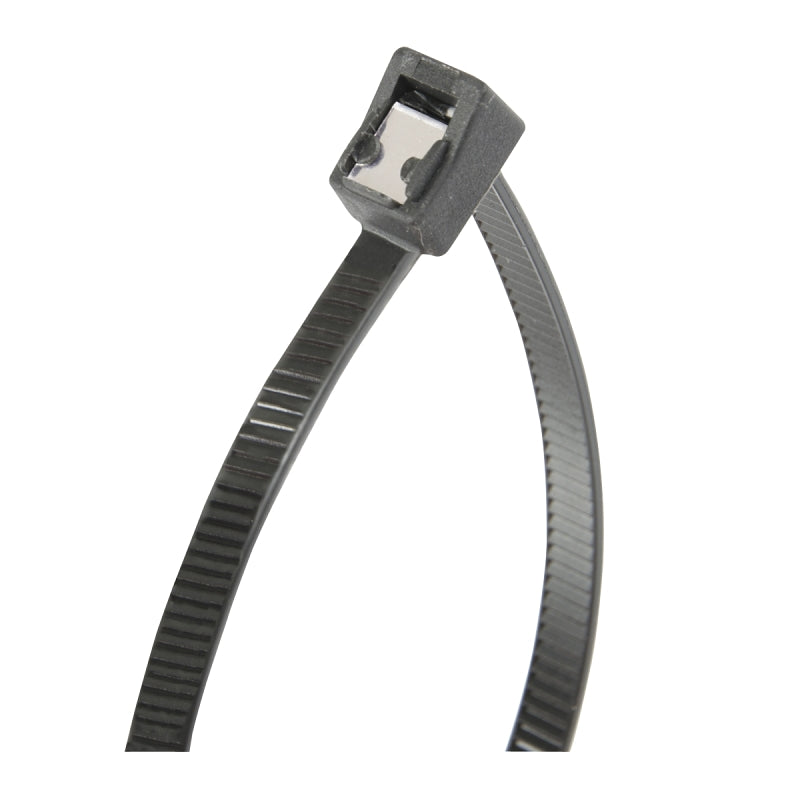 GB Gardner Bender 45-314UVBSC Cable Tie, 4 in Max Bundle Dia, Double-Lock Locking, 6/6 Nylon, Black, 14 in L ELECTRICAL GB