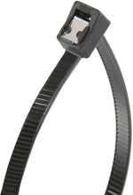 GB Gardner Bender 46-308UVBSC Cable Tie, 2 in Max Bundle Dia, Double-Lock Locking, 6/6 Nylon, Black, 8 in L