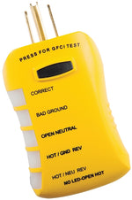 SPERRY Sperry Instruments HGT6520 Circuit Analyzer Tester, Yellow ELECTRICAL SPERRY