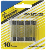 BUSSMANN Bussmann BP/AGC-AL10-RP Fuse Kit, Blade Fuse, Includes (1) AGC-4, (2) AGC-1, AGC-2, AGC-3, AGC-5 Fuses, AGC-6 Fuses AUTOMOTIVE BUSSMANN