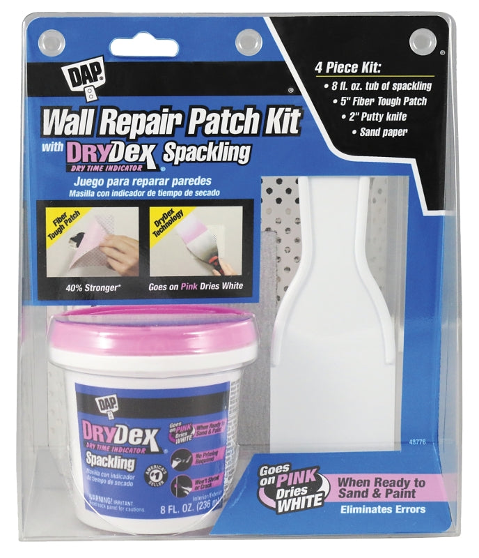 DAP DAP 12345 Wall Repair Patch Kit, White PAINT DAP
