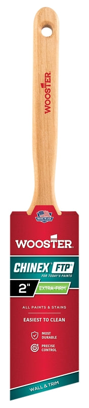 WOOSTER BRUSH Wooster 4410-2 Paint Brush, 2 in W, 2-11/16 in L Bristle, Synthetic Bristle, Sash Handle PAINT WOOSTER BRUSH