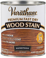 VARATHANE Varathane 262007 Wood Stain, Gunstock, Liquid, 1 qt, Can PAINT VARATHANE