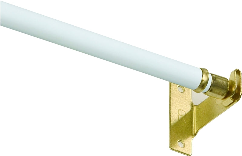 KENNY Kenney KN391/1 Sash Rod, 7/16 in Dia, 28 to 48 in L, White PAINT KENNY   