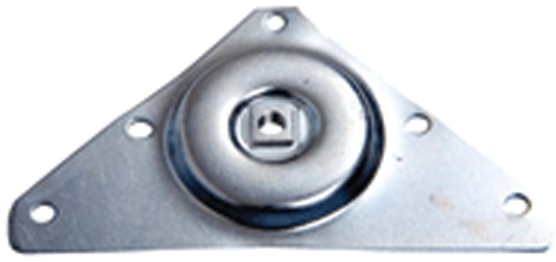 WADDELL Waddell 2755 Series Top Plate, Heavy-Duty, Steel, Zinc