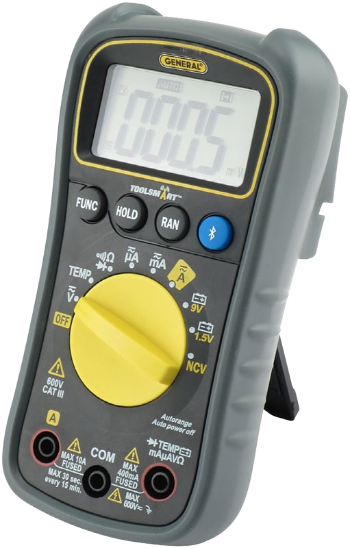 GENERAL General ToolSmart TS04 Multimeter, Digital Display