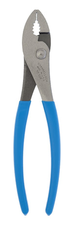CHANNELLOCK Channellock 528 Slip Joint Plier, 8 in OAL, Blue Handle, Comfort-Grip Handle, 0.99 in L Jaw