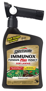 SPECTRACIDE Spectracide 96187 Fungicide, Liquid, Odorless, Clear/Light Yellow, 32 oz