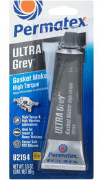 PERMATEX Permatex 82194 Gasket Maker, Gray, 3.5 oz Tube, Paste, Mild AUTOMOTIVE PERMATEX