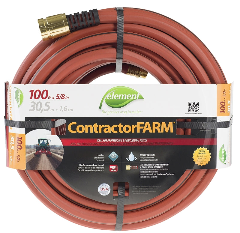 SWAN Swan ELCF58100 Water Hose, 100 ft L
