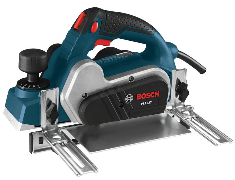 BOSCH Bosch PL1632 Planer, 6.5 A, 0 to 3-1/4 in W Planning, 0 to 1/16 in D Planning, Trigger Switch Control TOOLS BOSCH