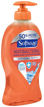 DOT FOODS, INC. COLGATE PALMOLIVE Softsoap US03562A Hand Soap Orange, Liquid, Orange, Crisp Clean, 11.25 oz Bottle