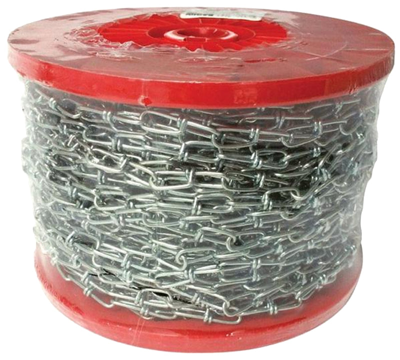 BARON Baron 7223 Double Loop Chain, #3, 200 ft L, 12 lb Working Load, Steel, Zinc HARDWARE & FARM SUPPLIES BARON