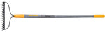 TRUE TEMPER True Temper 2811600 Bow Rake, 3-1/2 in L Head, 15.78 in W Head, 16-Tine, Steel Tine, 63.9 in L Handle
