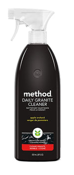 METHOD method 00065 Granite Cleaner, 28 oz Bottle, Liquid, Apple Orchard, Translucent CLEANING & JANITORIAL SUPPLIES METHOD