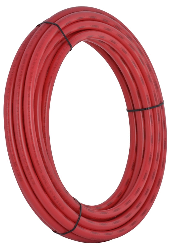 SHARKBITE SharkBite U870R100 Pipe, 100 ft L, PEX-B, Polyethylene, Red