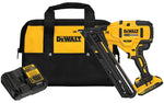 DEWALT DEWALT DCN650D1 Nailer Kit, Battery Included, 20 V, 2 Ah, 110 Magazine, 34 deg Collation, 15 ga Nail, Nail Fastener TOOLS DEWALT