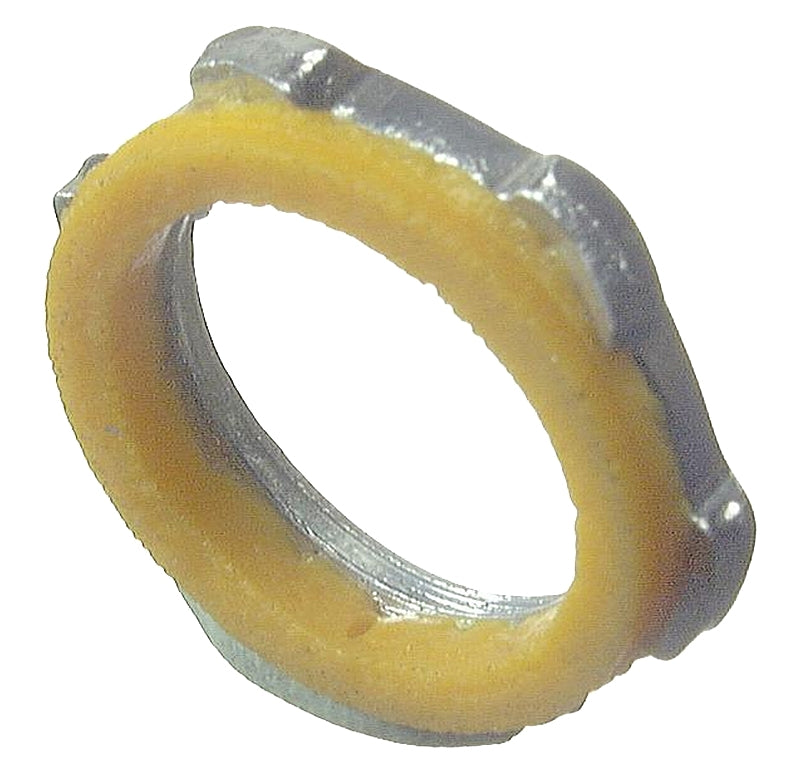 HALEX Halex 96186 Rigid Conduit Sealer Locknut, 2 in, Steel, Zinc, 2/BAG ELECTRICAL HALEX