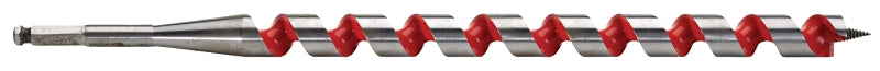 MILWAUKEE Milwaukee 48-13-5930 Ship Auger Bit, 15/16 in Dia, 18 in OAL, Spiral Flute, 7/16 in Dia Shank, Hex Shank