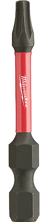 MILWAUKEE Milwaukee SHOCKWAVE 48-32-4784 Power Bit, T20 Drive, Torx Drive, 1/4 in Shank, Hex Shank, 2 in L TOOLS MILWAUKEE