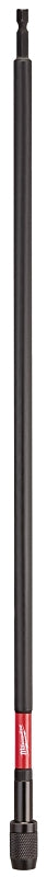 MILWAUKEE Milwaukee SHOCKWAVE 48-32-4534 Series Bit Holder, 18 in L, 1/4 in Drive, Hex Drive, 1/4 in Shank, Hex Shank, Steel, 1/PK TOOLS MILWAUKEE