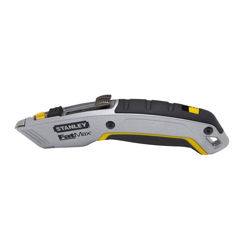 STANLEY TOOLS STANLEY 10-789 Utility Knife, 2-7/16 in L Blade, 3-3/16 in W Blade, Carbon Steel Blade, Comfort-Grip Handle