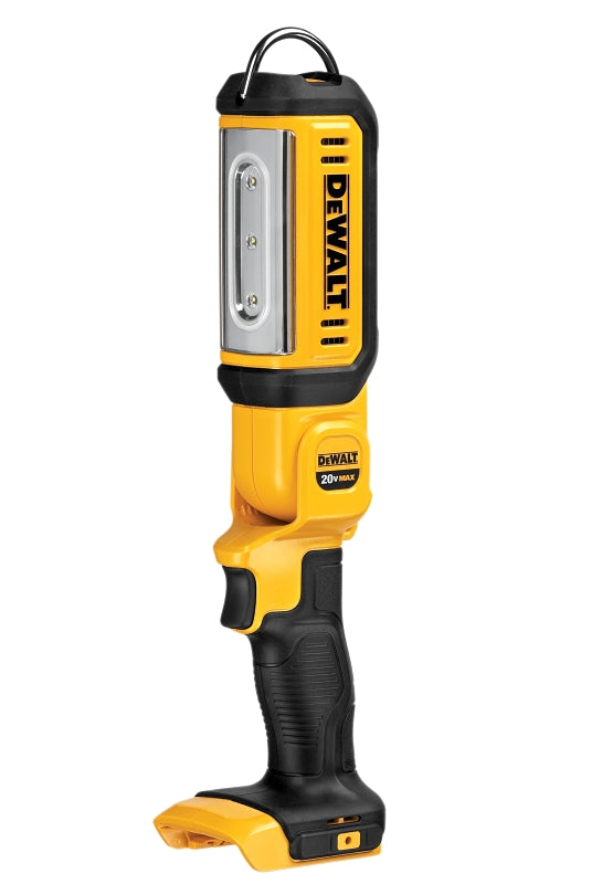 DEWALT DEWALT DCL050 Hand Held Area Light, LED Lamp, 101 to 500, 22 hr Run Time, Black/Yellow