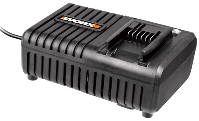 WORX Worx WA3835 Battery Charger, 20, 18 V Output, 25 min Charge, Battery Included: No OUTDOOR LIVING & POWER EQUIPMENT WORX