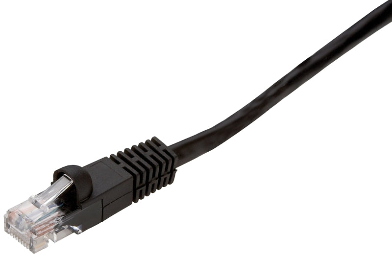 ZENITH AmerTac PN10256EB Network Cable, 25 ft L, Cat6 Category Rating, RJ45, Black Sheath AUTOMOTIVE ZENITH