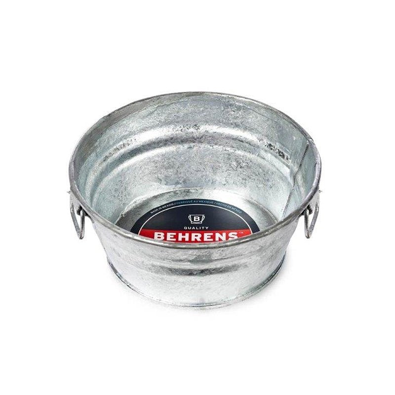 BEHRENS MANUFACTURING Behrens 101LFT Mini Tub, 1 qt Capacity, Steel HARDWARE & FARM SUPPLIES BEHRENS MANUFACTURING