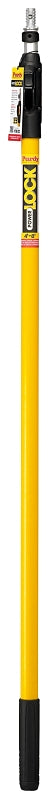 PURDY Purdy POWER LOCK 140855648 Extension Pole, 1-5/16 in Dia, 4 to 8 ft L, Aluminum/Fiberglass, Rubber Handle PAINT PURDY