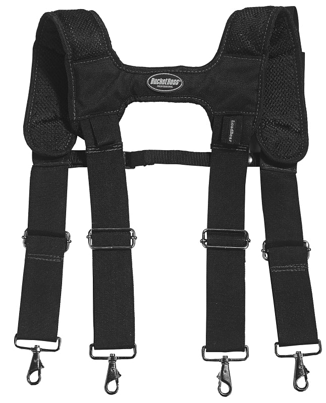 BUCKET BOSS Bucket Boss LoadBear Series 57400 Suspender, Fabric, Black CLOTHING, FOOTWEAR & SAFETY GEAR BUCKET BOSS