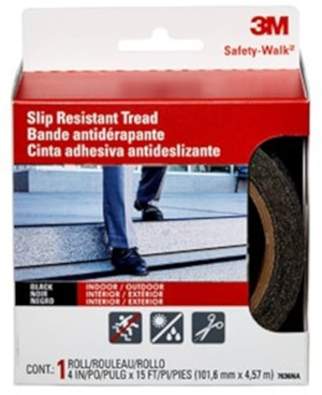 3M 3M Safety-Walk 7636NA Safety and Ladder Tread, 180 in L, 4 in W, Black PAINT 3M