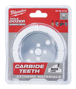 MILWAUKEE Milwaukee 49-56-0734 Hole Saw, 3 in Dia, 1.62 in D Cutting, 4 TPI, Carbide Cutting Edge TOOLS MILWAUKEE