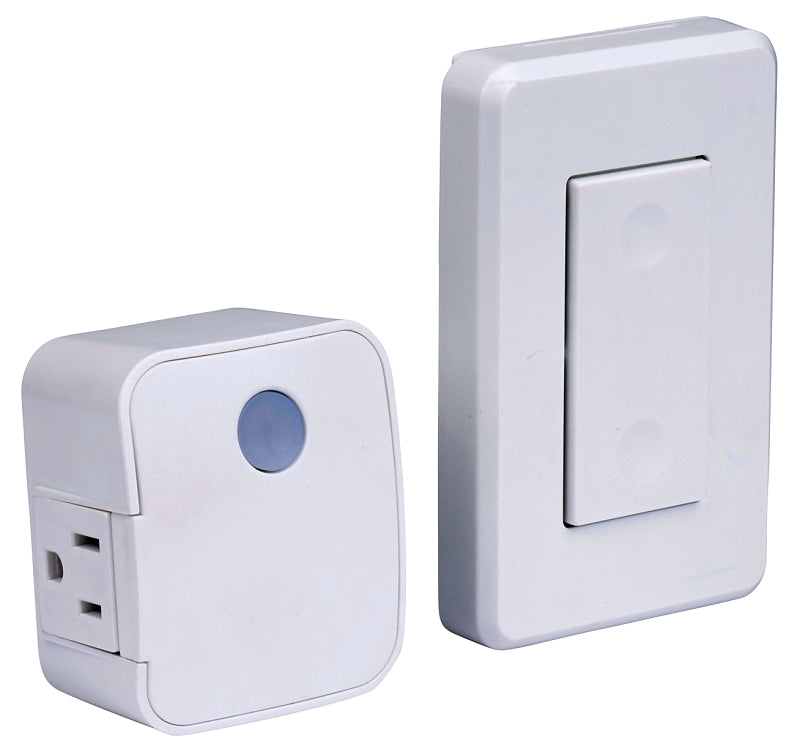 WESTEK AmerTac RFK1600LC Wall Switch, 15 A, 1875 W, White ELECTRICAL WESTEK