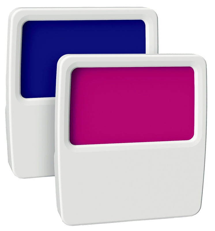 WESTEK AmerTac Forever-Glo NL-GLOW-2 Panel Night Light, 120 V, 1 W, LED Lamp, 1 Lumens, Blue/Magenta ELECTRICAL WESTEK