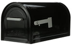 SOLAR GROUP Gibraltar Mailboxes MB981B01 Mailbox, 1450 cu-in Capacity, Steel, Galvanized, 10.8 in W, 22.3 in D, 11 in H, Black HARDWARE & FARM SUPPLIES SOLAR GROUP
